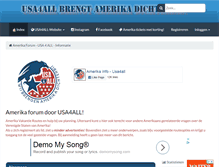 Tablet Screenshot of forum.verenigdestaten.info